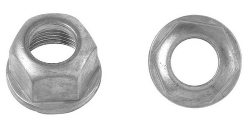 Main Danco 73107B 0.5 in. Faucet Tailpiece Nut- Metal - pack of 5 image