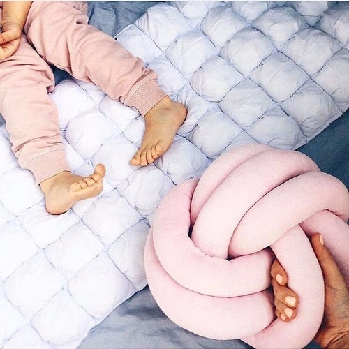 Pastel Knot Pillow