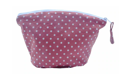 Pink Dot Cosmetic & Travel Pouch