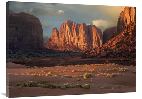 Global Gallery GCS-396700-3040-142 30 x 40 in. Camel Butte Rising From