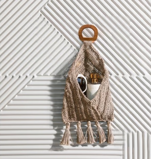 Jute Pocket Wall Hanger