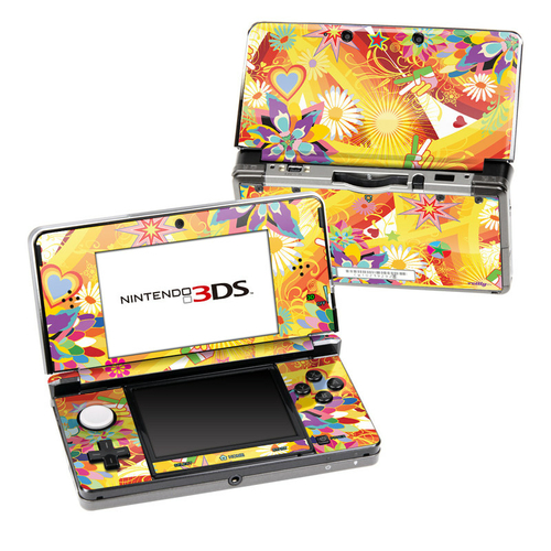 DecalGirl N3DS-WALLFLOWER Nintendo 3DS Skin - Wall Flower