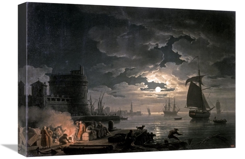 Global Gallery GCS-281428-22-142 22 in. Harbor of Palermo Art Print - 