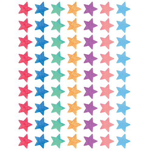 Teacher Created Resources TCR8897 Watercolor Stars Mini Stickers
