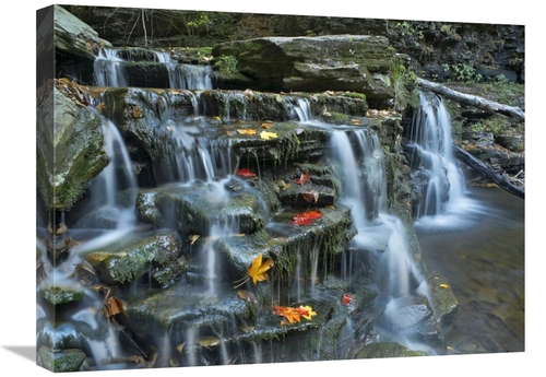 Global Gallery GCS-396789-1824-142 18 x 24 in. Kitchen Creek Cascades&