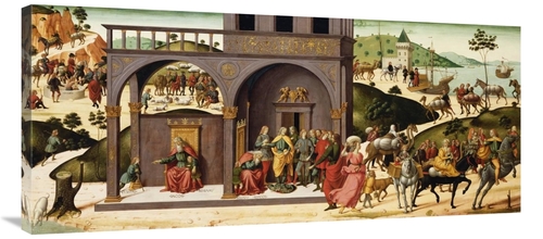Global Gallery GCS-456784-44-142 44 in. The Story of Joseph Art Print 