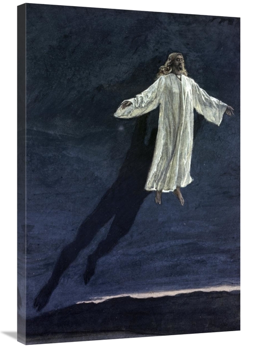 Global Gallery GCS-282914-36-142 36 in. Jesus Taken Up Onto A High Mou