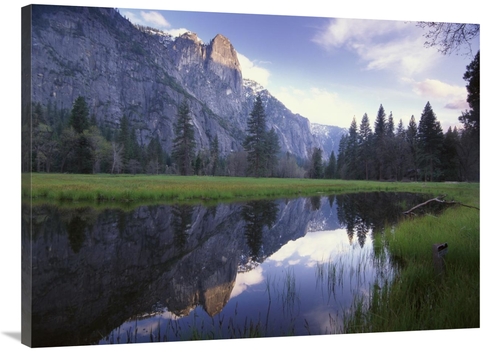 Global Gallery GCS-396760-3040-142 30 x 40 in. Sentinel Rock, Refl