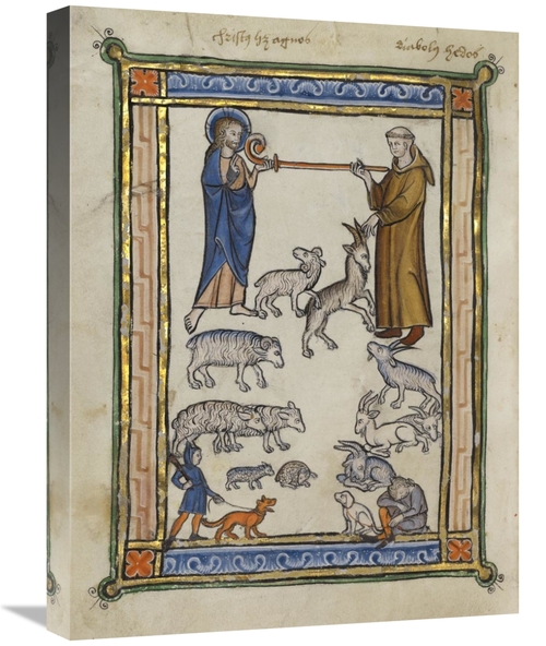 Global Gallery GCS-454750-1824-142 18 x 24 in. Bestiary of Hugo De Fou