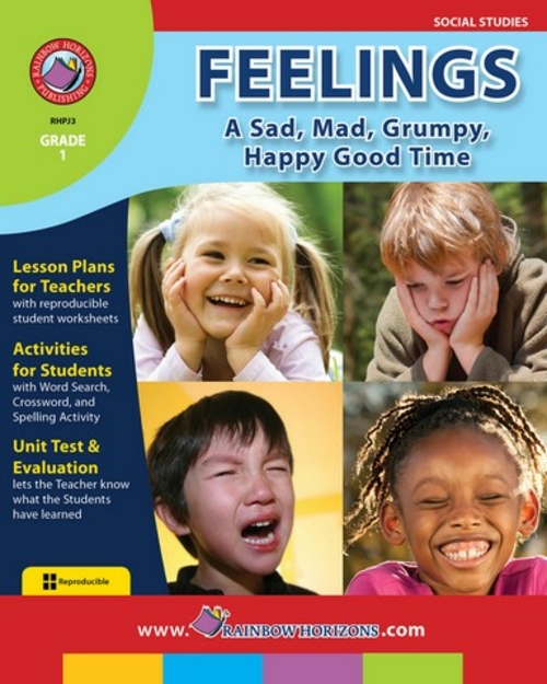 Rainbow Horizons JSLA3 Feelings A Sad- Mad- Grumpy & Happy Good Time -