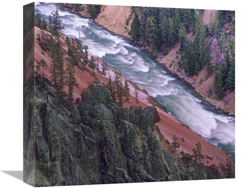 Global Gallery GCS-396401-16-142 16 in. Yellowstone River, Yellows