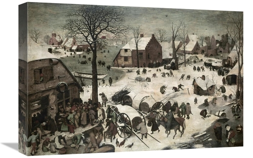 Global Gallery GCS-276917-22-142 22 in. Census at Bethlehem Art Print 