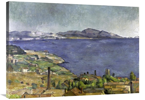 Global Gallery GCS-281851-40-142 40 in. The Gulf of Marseilles Art Pri