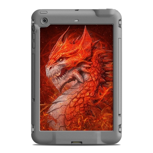 DecalGirl LIPMF-FLAMEDRGN Lifeproof iPad Mini Fre Case Skin - Flame Dr