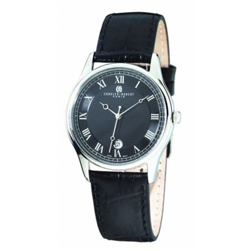 Charles-Hubert- Paris Womens Stainless Steel Case Quartz Watch #6814-W