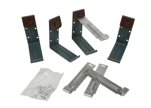 Amerimax 2502019 5 in. K-Style Gutter Fascia Bracket  Aluminum - pack 