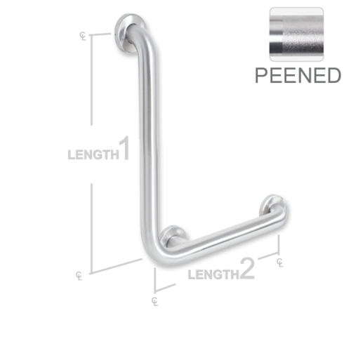 AJW UG120X-K1632L 16 X 32 In. Exposed Flange- 1.25 In. Diameter Grab B