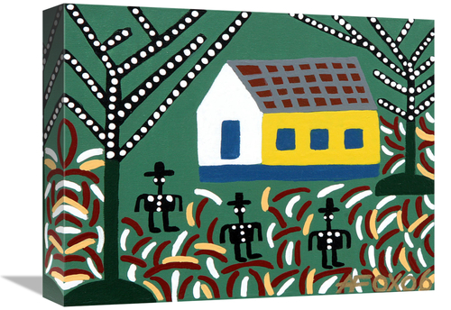 Global Gallery GCS-479474-1216-142 12 x 16 in. Secret Gardens 2 Art Pr