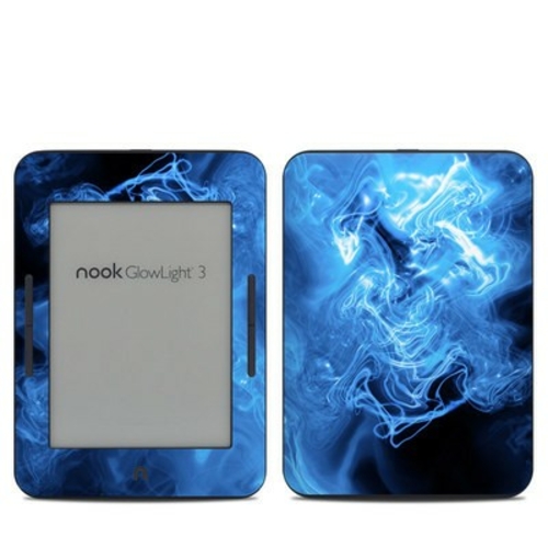 DecalGirl NGL3-QWAVES-BLU Barnes & Noble Nook GlowLight 3 Skin - Blue 