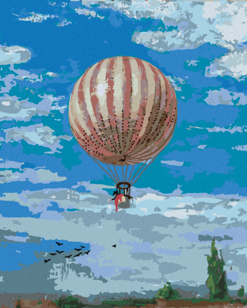 Paint by Numbers - The Balloon (PÁL SZINYEI MERSE)