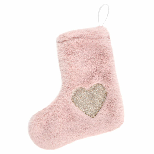 Plush Pink Stocking