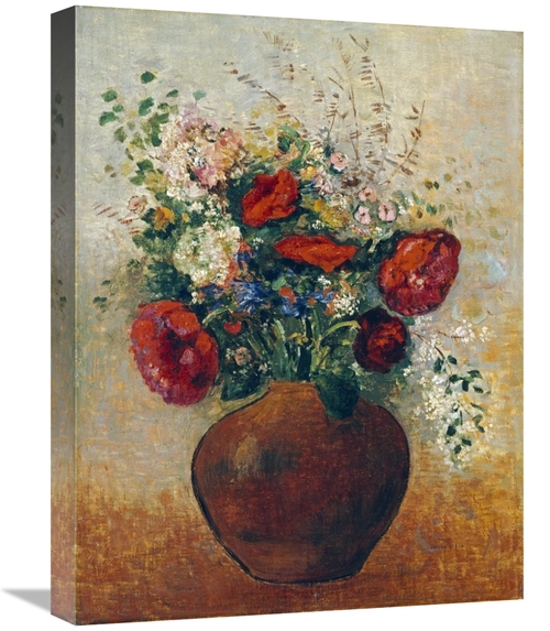 Global Gallery GCS-267082-22-142 22 in. Vase of Flowers Art Print - Od