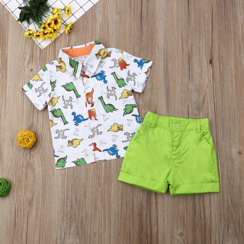 Toddler Casual 2Pcs Baby Kids Boys Summer Short