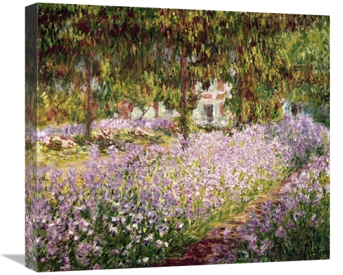 Global Gallery GCS-278657-22-142 22 in. Garden at Giverny Art Print - 