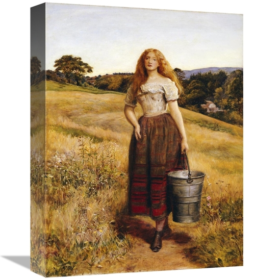 Global Gallery GCS-266879-16-142 16 in. The Farmers Daughter Art Print