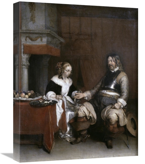 Global Gallery GCS-276775-22-142 22 in. Gallant Soldier Art Print - Ge