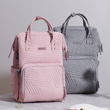The Signature Quilted Diaper Backpack