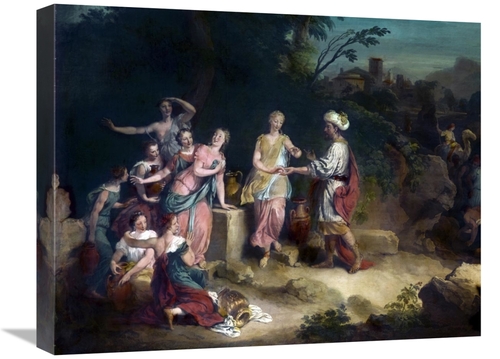 Global Gallery GCS-277405-22-142 22 in. Elieser & Rebecca Art Print - 