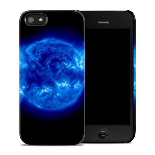 DecalGirl AIPSECC-BGIANT Apple iPhone SE Clip Case - Blue Giant