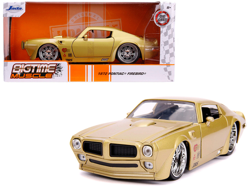 1972 Pontiac Firebird Gold Metallic \Hooker\" \"Bigtime Muscle\" 1/24