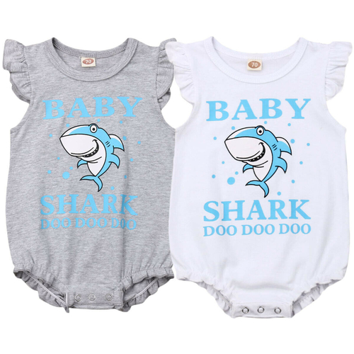 Baby Letters Cotton Bodysuit Infant Baby Girl Boy