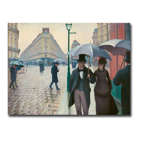 Artistic Home Gallery 1216A489SAG Paris Street Rainy Day by Gustave Ca