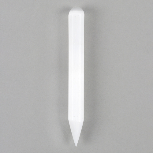 Large Round Point Selenite Stilo Wand