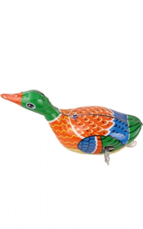 SHAN MS042-N Collectible Tin Toy - Swimming Duck