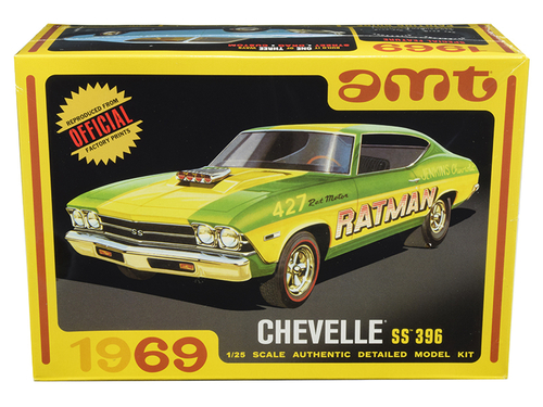 Skill 2 Model Kit 1969 Chevrolet Chevelle SS 396 3 in 1 Kit 1/25 Scale
