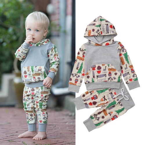 Casual Kids Baby Boy Girl Clothes Autumn