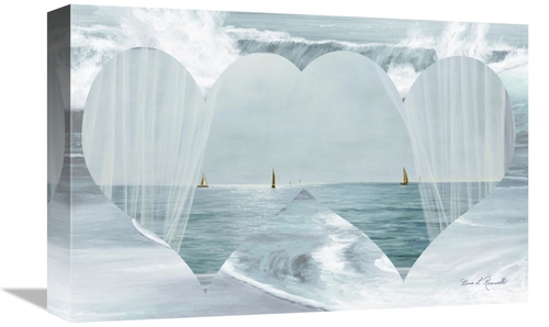 Global Gallery GCS-398738-1218-142 12 x 18 in. Two Hearts as One Art P