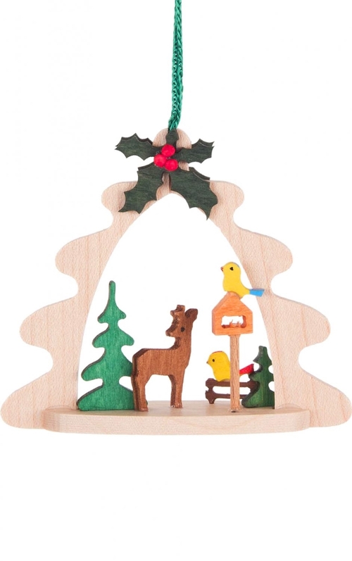 Alexander Taron 1992283-5 Dregeno Ornaments - Deer with Birdhouse