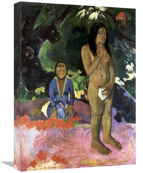 Global Gallery GCS-277658-22-142 22 in. Talk About the Evil Spirit Art