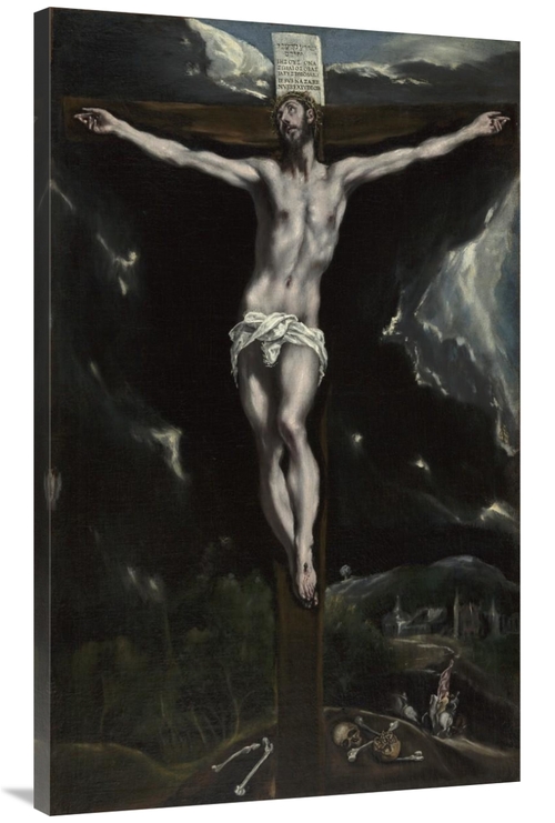 Global Gallery GCS-456097-44-142 44 in. Christ on the Cross Art Print 