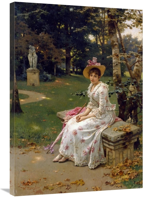 Global Gallery GCS-268298-36-142 36 in. Garden Remembrances Art Print 