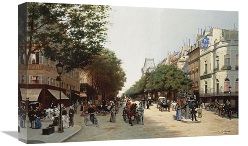 Global Gallery GCS-268032-22-142 22 in. Le Boulevard Des Italiens,