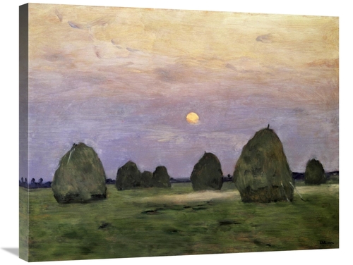 Global Gallery GCS-278223-30-142 30 in. Dawn & Dusk - Bundle of Hay Ar