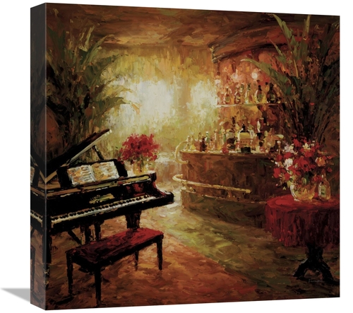 Global Gallery GCS-132499-1818-142 18 x 18 in. Illuminated Lounge Art 