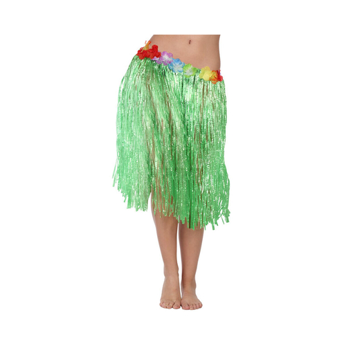 Skirt Hawaiian Woman Green