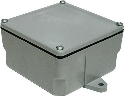Cantex 5133710U 6 x 6 x 4 in. PVC Molded Junction Box